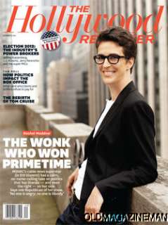 RACHEL MADDOW The Hollywood Reporter October 14 2011 msnbc  