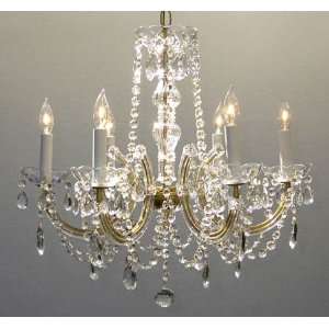  A83 7005/6 Chandelier Lighting Crystal Chandeliers: Home 
