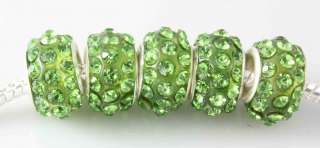 Wholesale Swarovski Crystal Beads Fit Charms Bracelets  
