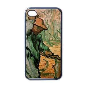  The Woodcutter After Millet By Vincent Van Gogh Black 