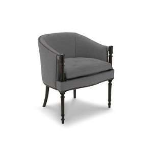  Williams Sonoma Home Grayson Chair, Glazed Linen, Platinum 