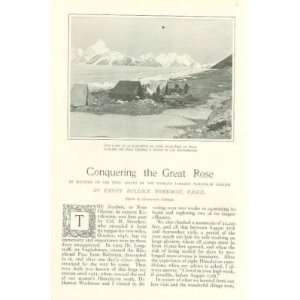  1914 Fanny Workman Bullock Climbing Rose Glacier 