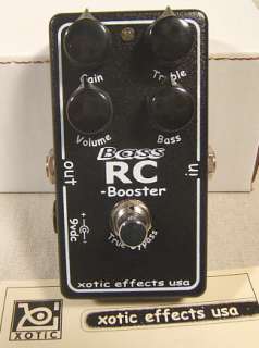 Xotic Effects Bass RC Booster boost NEW   