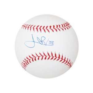  Jeremy Bonderman Autographed OML Ball