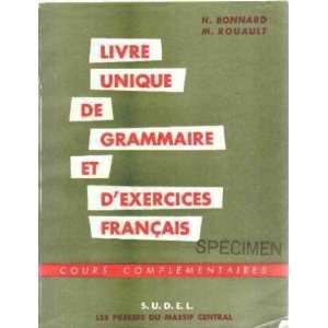   français Pour les cours complémentaires Bonnard/ Rouault Books