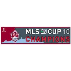 MLS Cup Champions Bumper strips