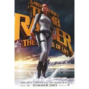  Tomb Raider 2 Advance Movie Poster Double Sided Original 