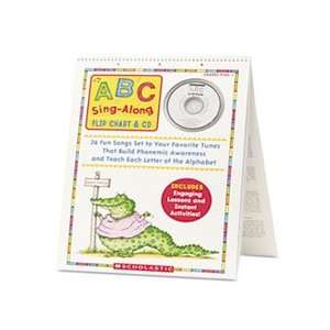  ABC Singalong Flip Chart, 26 pages, CD