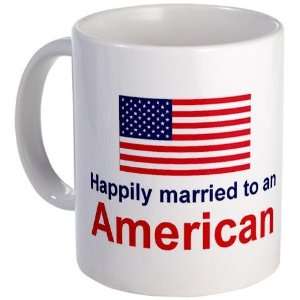 American Happily Married Mothers day Mug by   