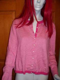 Gap Nwt Maternity Cashmere Striped Cardigan Sweater L  