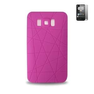   for HTC HD2 T8585 T Mobile   HOT PINK Cell Phones & Accessories