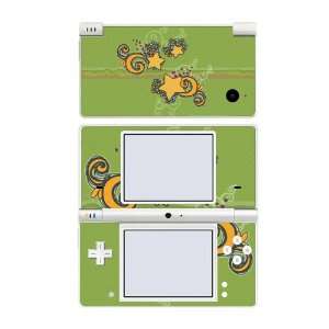   Nintendo DSi Skin Decal Sticker Plus Screen Protector   Flower Stars