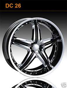 22 inch wheels Dolce DC26 Chrome  