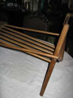 COUNTRY PRIMITIVE WOOD RACK STAND DRYER GOUT FOLK ART  
