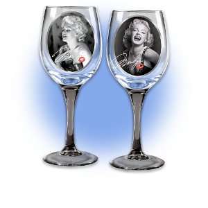  Marilyn Monroe Signature Wine Glassware Collection 