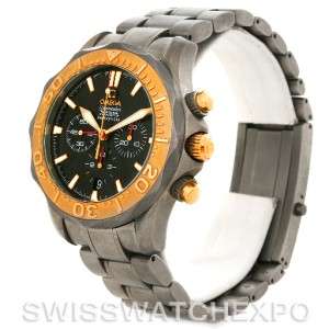 Omega Seamaster 2294.50.00 Americas Cup Titanium and 18K Rose Gold 