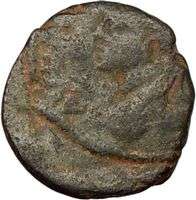 ELAGABALUS Edessa 218AD Authentic Genuine Ancient Roman Coin TYCHE 