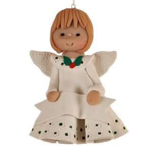  Angel with Banner Christmas Ornament