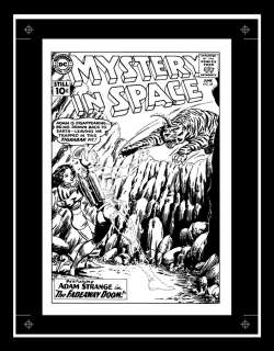 Carmine Infantino Mystery In Space #68 Production Art Cover  