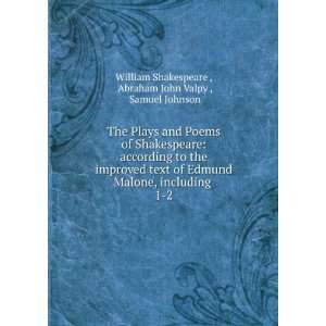   Abraham John Valpy , Samuel Johnson William Shakespeare : Books
