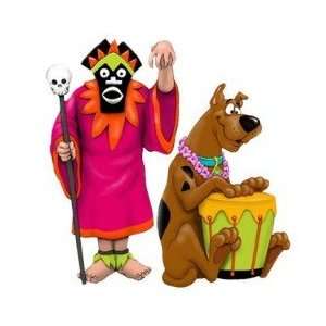  Scooby Doo & Witch Doctor PVC Set: Toys & Games