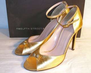 NEW $381 TWELFTH STREET BY CYNTHIA VINCENT MARILYN SHOES 38.5 / 8.5M 