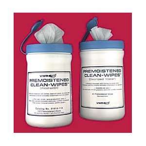 Wipes Premoistened with Deionized Water   VWR Premoistened Clean Wipes 