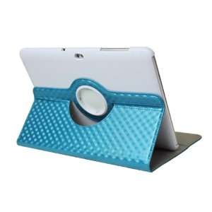  Blue Protective Leather Case Cover with Stand for Samsung 