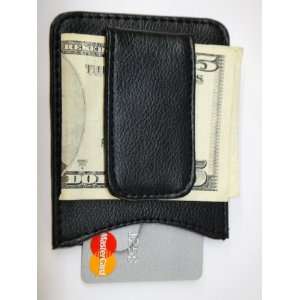   Money Clip Wallet Credit Card ID Holder Black Color 