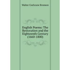   Century (1660 1800) Walter Cochrane Bronson  Books
