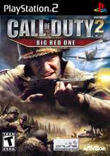PS2 GAME COD COLLECTION CALL OF DUTY FINEST HOUR, BIG RED ONE 