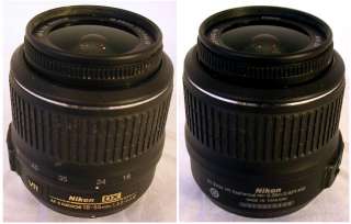 Nikon DX Zoom Nikkor 18 mm   55 mm F/3.5 5.6 AF S VR G Lens FOR PARTS 