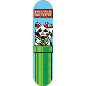  Hook Ups Super Bros. Cat Skateboard Deck   8.12: Sports 