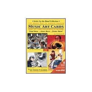  Strike Up the Band Music Art Cards: Home & Kitchen