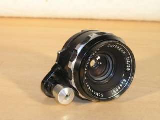 28mm F4 Schneider Auto Curtagon Exakta Lens  