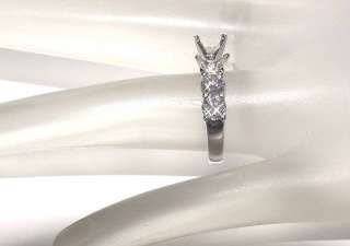 5,650 PLATINUM Mounting Setting For Engagement Ring F/VS1 Diamond 