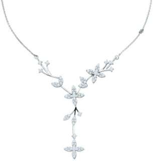 Ladies 2.00 carat Diamond Fashion Necklace 14K White Gold #18819 