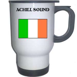  Ireland   ACHILL SOUND White Stainless Steel Mug 