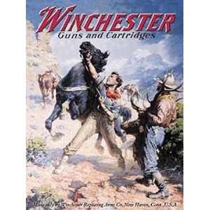   Outdoor Metal Tin Sign Winchester Guns Spooked Horse: Home & Kitchen