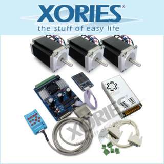 Axis CNC Kit 2.2 Nm Motor + 24V15A PSU + Handle Controller + Display 