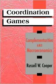   Games, (0521578965), Russell W. Cooper, Textbooks   