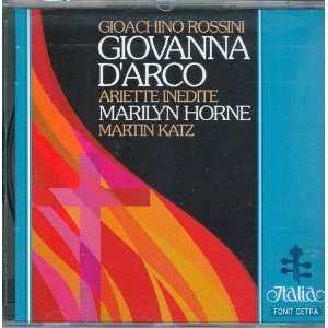   DArco, Ariette Inedite Rossini, Marilyn Horne, Martin Katz Music