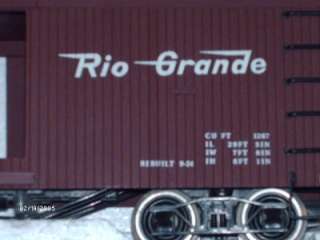 BACHMANN DENVER & RIO GRANDE WESTERN G? SCALE TRAIN COAL CABOOSE CARS 