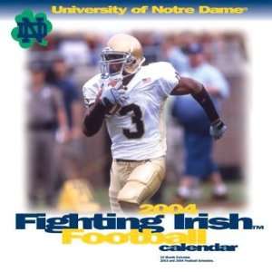    2004 Notre Dame Fighting Irish Football Calendar: Everything Else