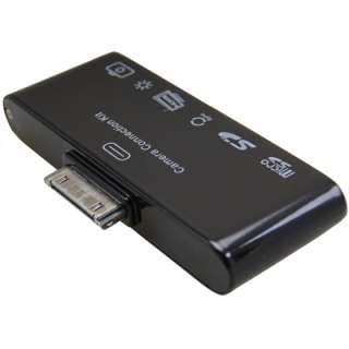 iPad 1 & 2 Camera Connection Kit Adapter+USB Port SDHC Card Reader 