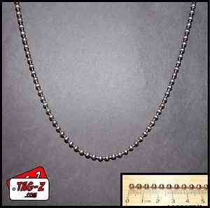 30 INCH   4.0mm   STAINLESS STEEL BALL CHAIN NECKLACE  