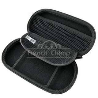   BLACK HARD CASE TRAVEL POUCH CARRY BAG FOR SONY PSP 2000 3000  