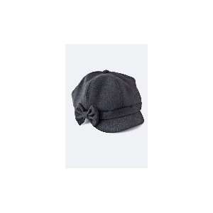 Womens Cabbie Hat   Black Wool Blend Hat: Everything Else