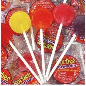 Sorbee Sugar Free Lollypops, Wild Fruit Mix, 5 lb Bag (Quantity of 2)