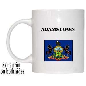  US State Flag   ADAMSTOWN, Pennsylvania (PA) Mug 